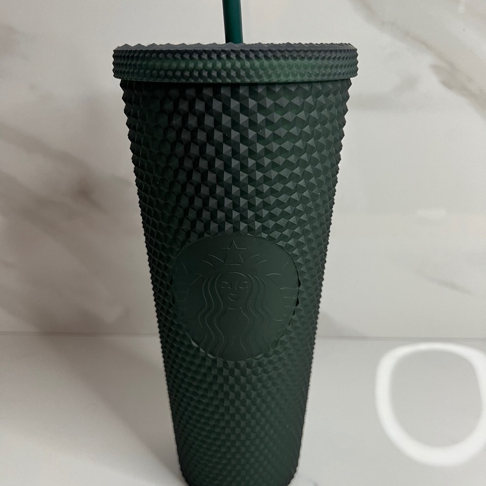 2022 Limited Addition Starbucks Studded Tumbler Matte Green